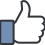 facebook like icon